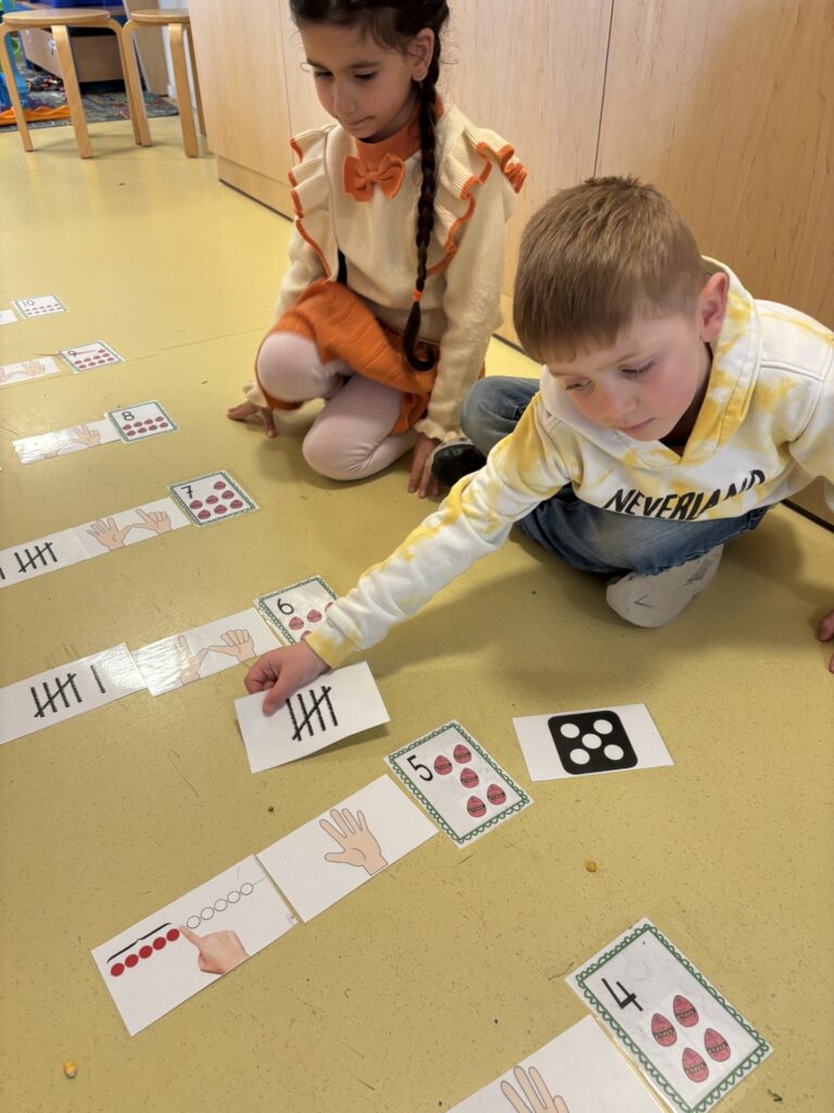 ijsbergrekenen kleuter 1